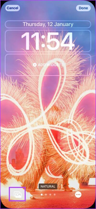 Replace-wallpaper-in-iOS-16-3 كيفية حذف خلفيات iPhone على iOS 16