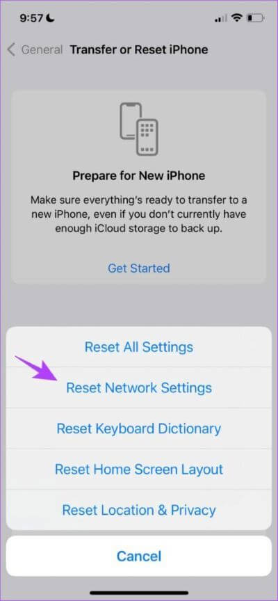 Reset-Network-Settings-2-474x1024-1 8 طرق لإصلاح خطأ المورد غير المتاح في Apple Music على iPhone