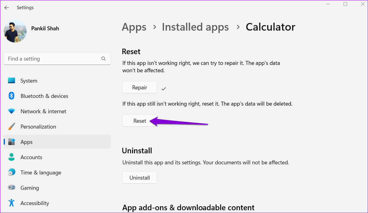 أفضل 7 طرق لإصلاح عدم عمل تطبيق الآلة الحاسبة في Windows 11 - %categories