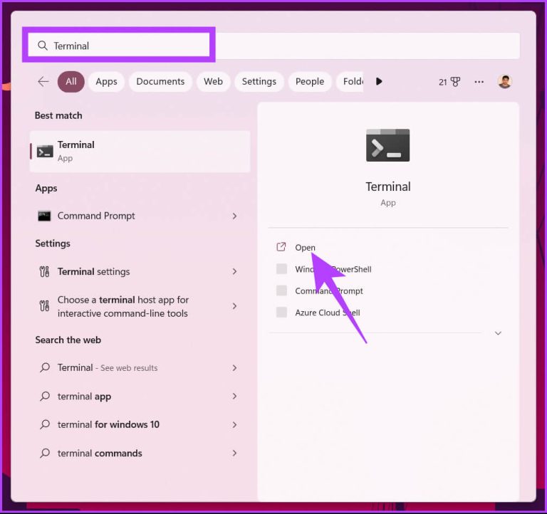 كيفية إعادة تعيين إعدادات Windows Terminal في Windows 11: إليك 4 طرق ...