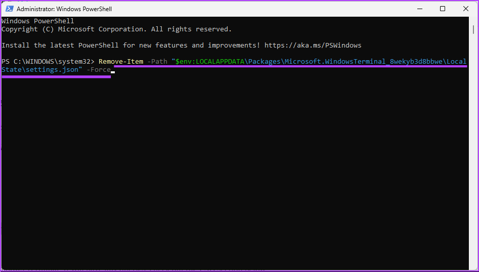 Reset-Windows-Terminal-Settings_14 كيفية إعادة تعيين إعدادات Windows Terminal في Windows 11: إليك 4 طرق سهلة