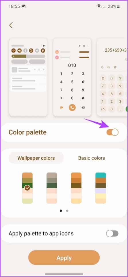 Samsung-Galaxy-S23-Tips-and-Tricks-Accent-Colors-Step-3 أفضل 10 نصائح وحيل من Samsung Galaxy S23 و Galaxy S23 +