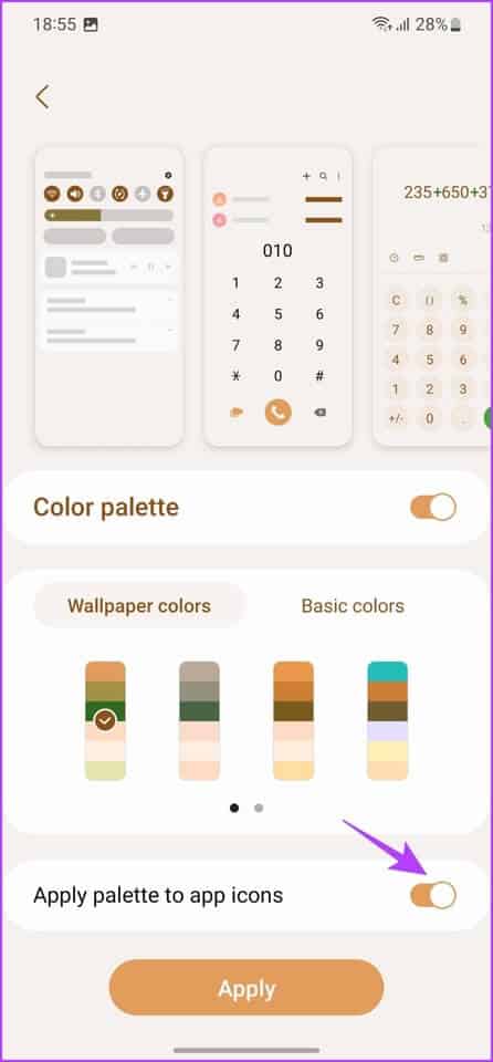 Samsung-Galaxy-S23-Tips-and-Tricks-Accent-Colors-Step-4 أفضل 10 نصائح وحيل من Samsung Galaxy S23 و Galaxy S23 +