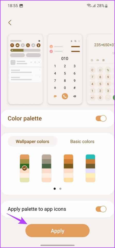 Samsung-Galaxy-S23-Tips-and-Tricks-Accent-Colors-Step-5 أفضل 10 نصائح وحيل من Samsung Galaxy S23 و Galaxy S23 +