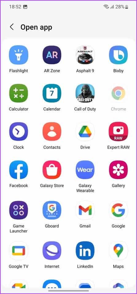 Samsung-Galaxy-S23-Tips-and-Tricks-Customize-Side-Key-Step-7 أفضل 10 نصائح وحيل من Samsung Galaxy S23 و Galaxy S23 +