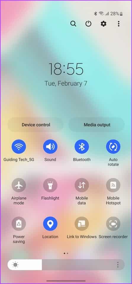Samsung-Galaxy-S23-Tips-and-Tricks-Dark-Mode-Step-1 أفضل 10 نصائح وحيل من Samsung Galaxy S23 و Galaxy S23 +