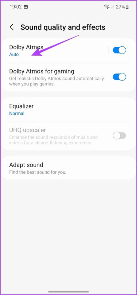 Samsung-Galaxy-S23-Tips-and-Tricks-Dolby-Atmos-Step-4 أفضل 10 نصائح وحيل من Samsung Galaxy S23 و Galaxy S23 +