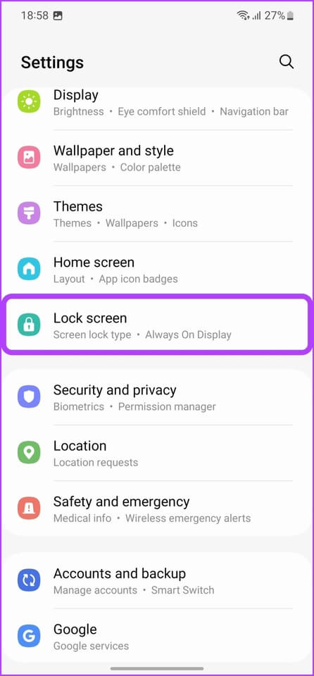 Samsung-Galaxy-S23-Tips-and-Tricks-Lock-Screen-Widgets-Step-1 أفضل 10 نصائح وحيل من Samsung Galaxy S23 و Galaxy S23 +