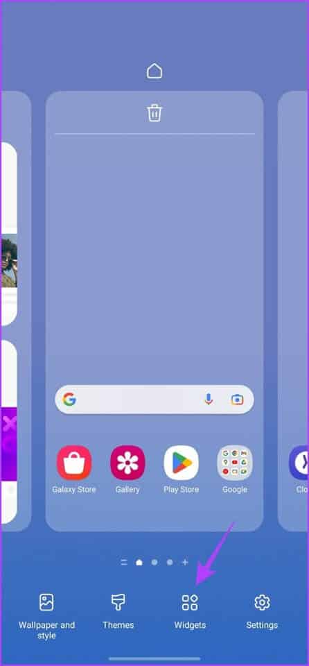 Samsung-Galaxy-S23-Tips-and-Tricks-Smart-Widget-Step-1 أفضل 10 نصائح وحيل من Samsung Galaxy S23 و Galaxy S23 +