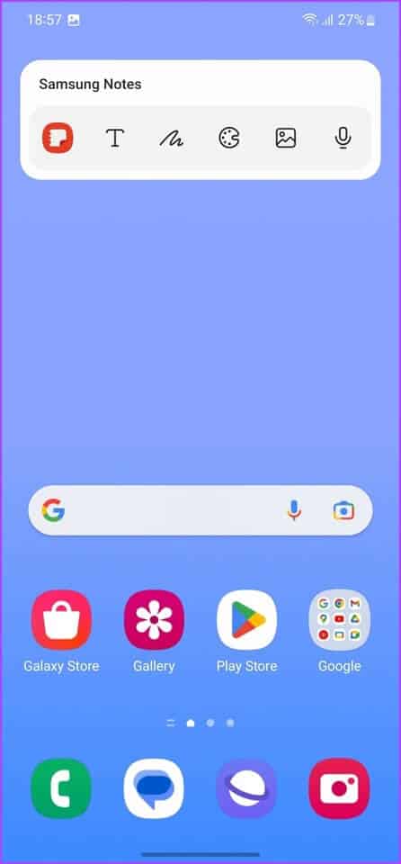 Samsung-Galaxy-S23-Tips-and-Tricks-Smart-Widget-Step-8 أفضل 10 نصائح وحيل من Samsung Galaxy S23 و Galaxy S23 +