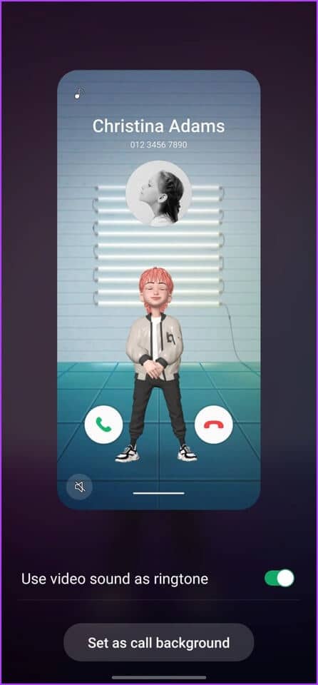 Samsung-Galaxy-S23-Tips-and-Tricks-Use-Call-Backgrounds-Step-6 أفضل 10 نصائح وحيل من Samsung Galaxy S23 و Galaxy S23 +