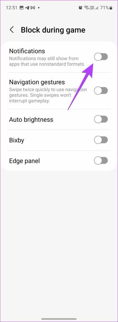 Samsung-Game-Launcher-Turn-off-Notifications 11 طريقة لإيقاف تشغيل "وضع عدم الإزعاج" على هواتف Samsung Galaxy