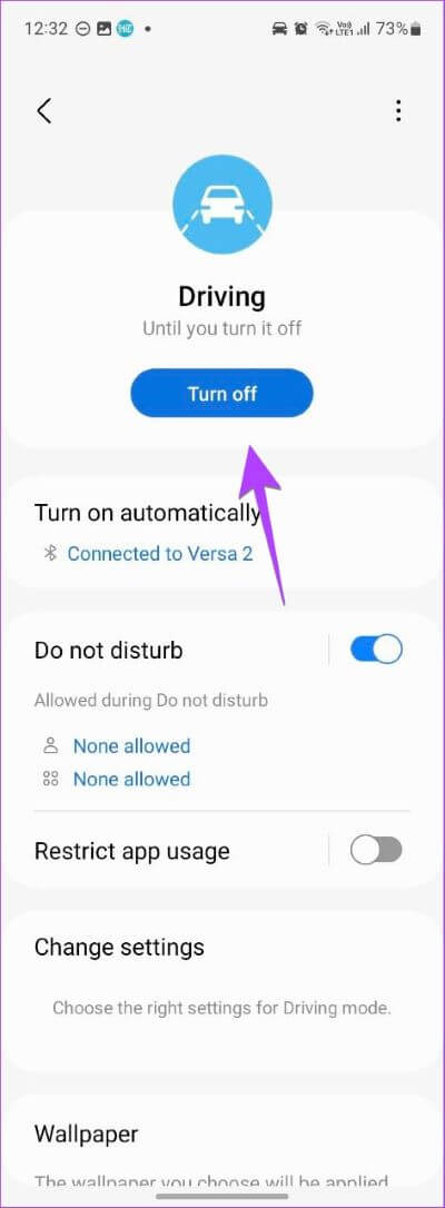 Samsung-Modes-and-Routines-Driving-Off 11 طريقة لإيقاف تشغيل "وضع عدم الإزعاج" على هواتف Samsung Galaxy