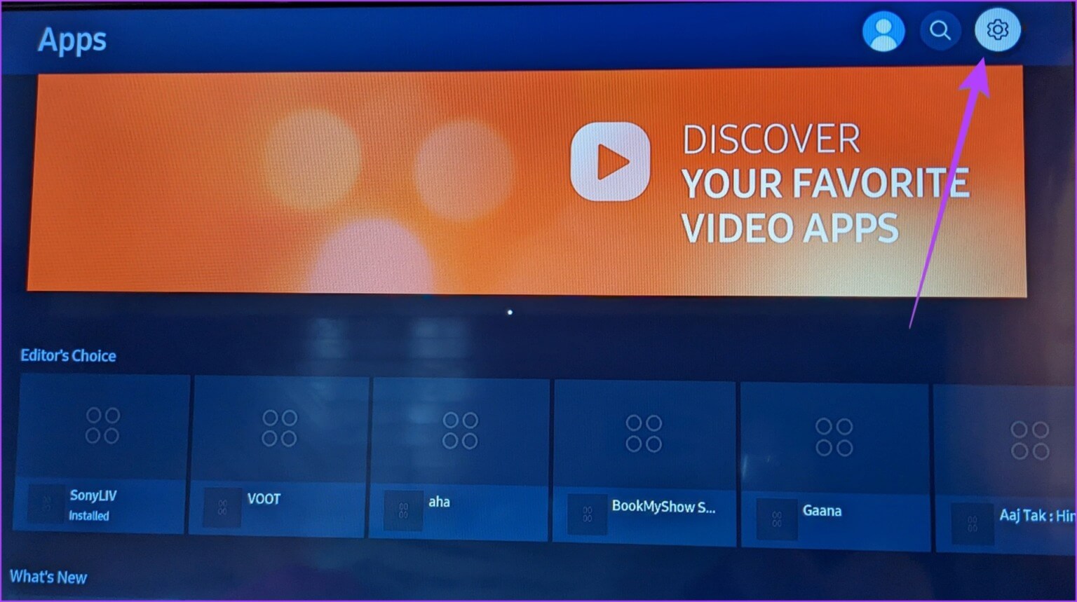 Samsung-TV-Apps-Setting-1536x859-1 5 طرق لمسح ذاكرة التخزين المؤقت على Samsung Smart TV