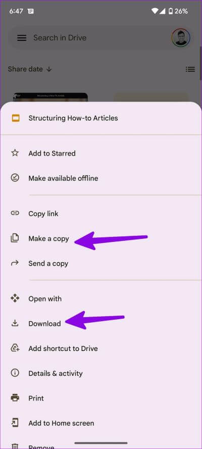 Save-Shared-Files-on-Google-Drive-for-Web-and-Mobile-5 كيفية حفظ الملفات المشتركة على Google Drive للويب والجوال