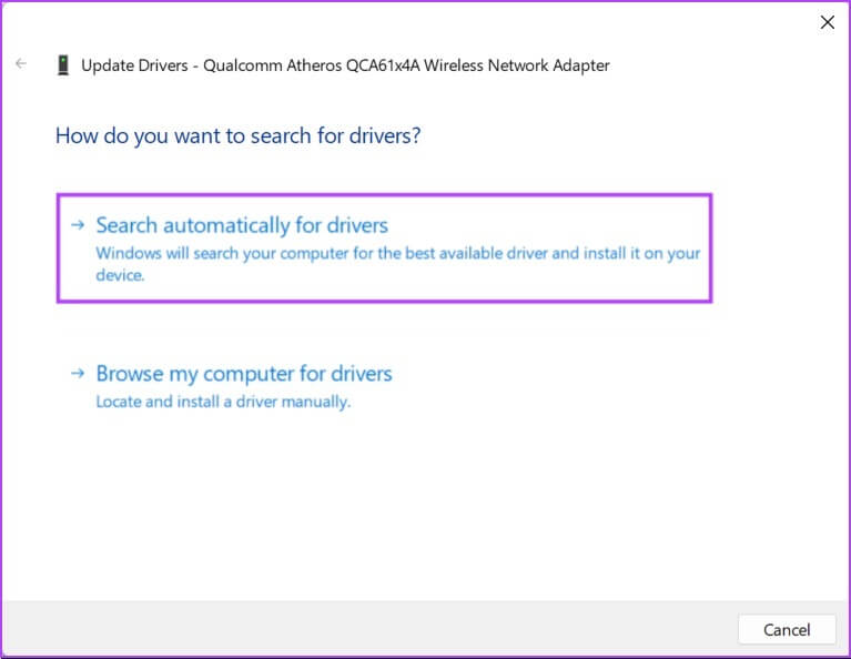 Search-for-Drivers-1 أفضل 7 طرق لإصلاح عدم عمل البث عبر Steam على Windows 11