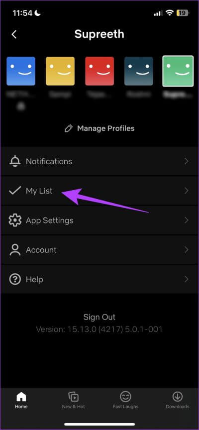 Select-My-List كيفية البحث عن "قائمتي" وتعديلها على Netflix