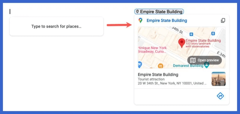 Smart-Chip-Place-800x380.jpg كيفية استخدام الارتباطات التشعبية في محرر مستندات Google
