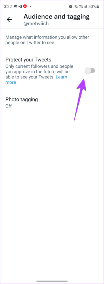 Twitter-Mobile-Protect-Tweets-566x1536-1 3 طرق لإلغاء حماية تغريداتك على Twitter باستخدام أي جهاز