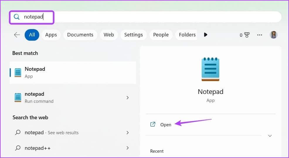 Typing-Notepad-1 أفضل 7 طرق لزيادة سرعة تنزيل Origin على Windows 11