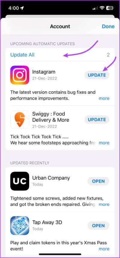 Update-the-App-on-iPhone-6-713x1536-1 لماذا يصبح جهاز iPhone أو iPad ساخنًا جدًا وكيفية منع ذلك
