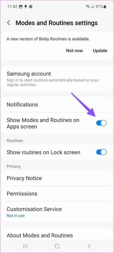 كيفية استخدام الأوضاع والروتينات على هواتف Samsung Galaxy - %categories