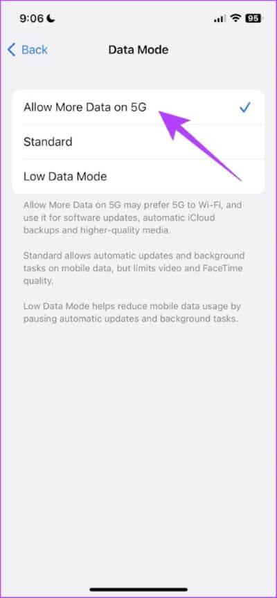 Use-More-Data-474x1024-1 أفضل 9 إصلاحات لعدم تنزيل مقاطع الفيديو في وضع عدم الاتصال على تطبيق YouTube Premium