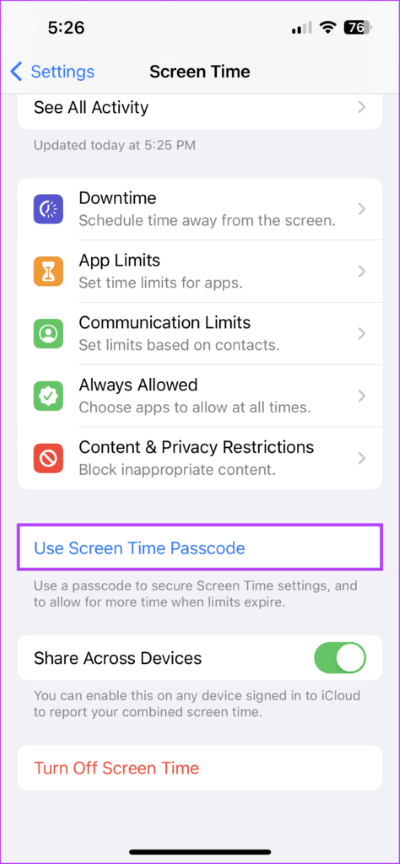Use-Screen-Time-Passcode-474x1024-1 كيفية تعطيل عمليات الشراء داخل التطبيق على Android و iPhone