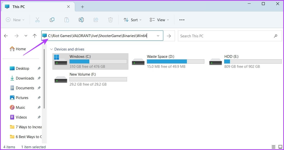 Valorant-address أفضل 7 طرق لإصلاح عدم بدء تشغيل Valorant على Windows 11