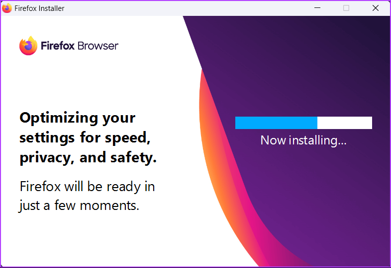 Wait-for-Firefox-to-Install أفضل 7 إصلاحات لاستخدام Firefox المرتفع لوحدة المعالجة المركزية CPU على Windows 11