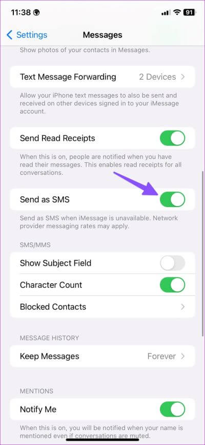 What-does-it-mean-messages-turn-green-on-iPhone-6-1 أفضل 10 طرق لإصلاح ارسال iMessage رسالة المرسلة كرسالة نصية على iPhone