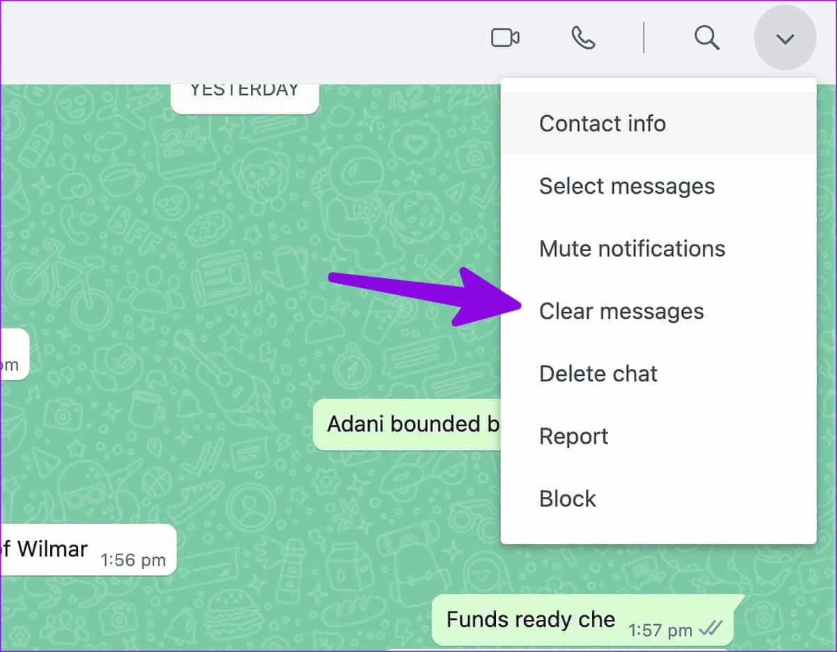 What-happens-when-you-clear-chat-on-WhatsApp-13 ماذا يحدث عند مسح الدردشة على WhatsApp