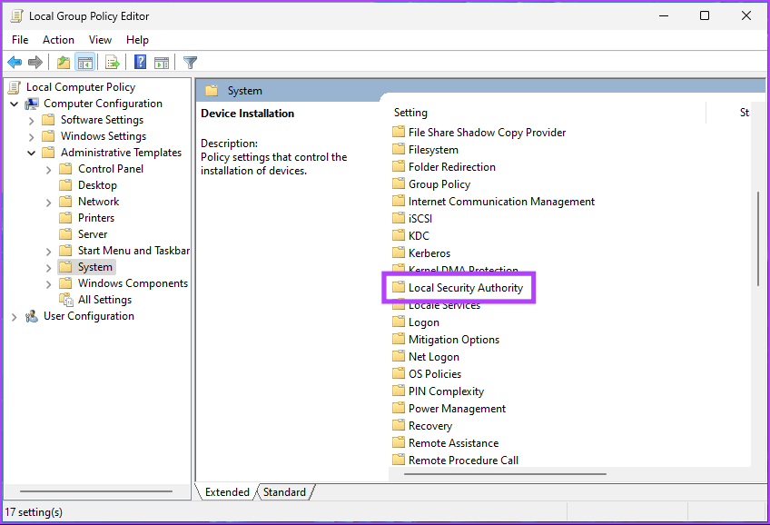 3 طرق لتمكين عملية Local Security Authority (LSA) في Windows 11 - %categories