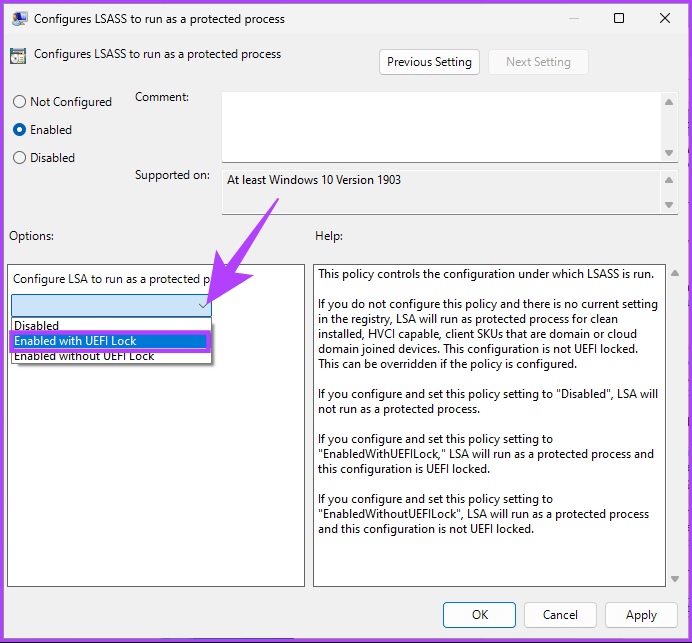 Windows-Local-Security-Authority-LSA-Process_16 3 طرق لتمكين عملية Local Security Authority (LSA) في Windows 11