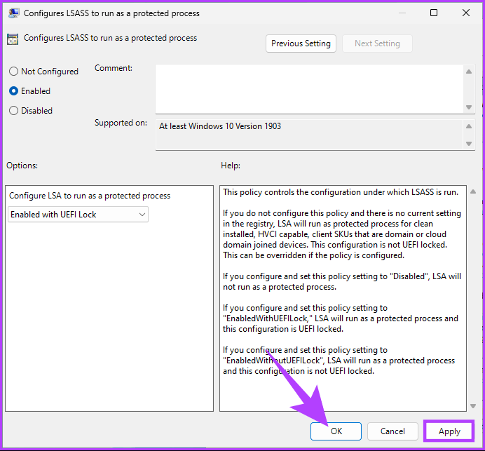 Windows-Local-Security-Authority-LSA-Process_17 3 طرق لتمكين عملية Local Security Authority (LSA) في Windows 11