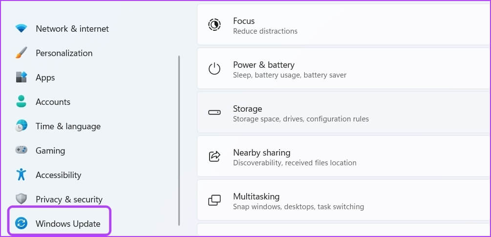 Windows-Update-1 كيفية زيادة سرعة التنزيل في تطبيق Xbox لنظام التشغيل Windows 11