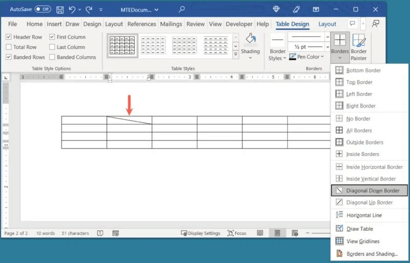 Word-Add-Cell-Border-800x513.jpg كيفية إنشاء الجداول وتخصيصها في Microsoft Word