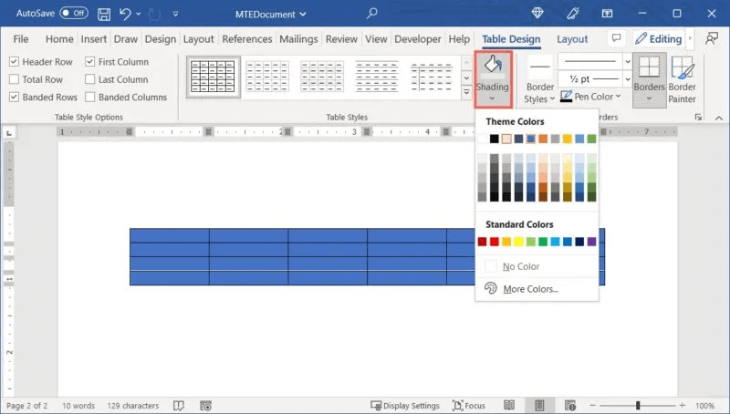 Word-Add-Shading-800x454.jpg كيفية إنشاء الجداول وتخصيصها في Microsoft Word