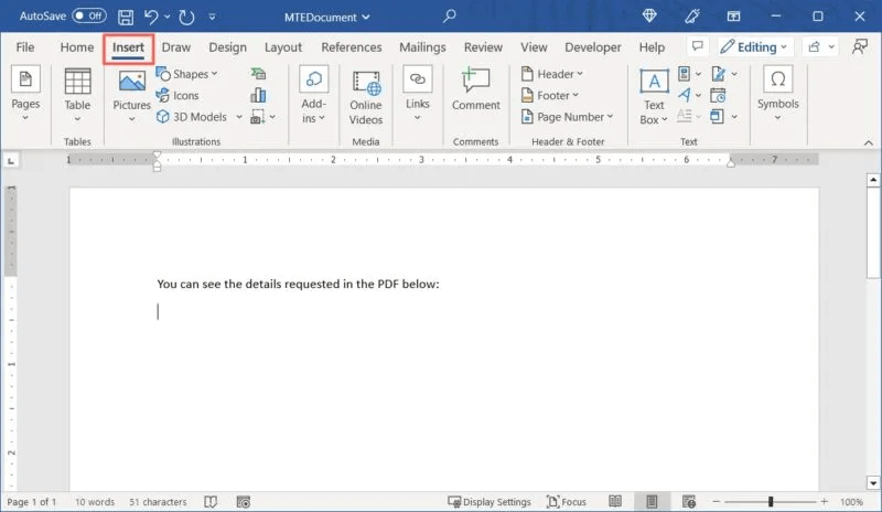 Word-Cursor-Insert-Tab-800x464.jpg كيفية إدراج ملف PDF في مستند Word