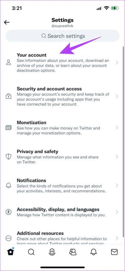Your-Account كيفية إصلاح تكرار نفس التغريدات على يوميات Twitter على iPhone و Android