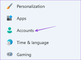 account-settings-windows-11 أفضل 8 إصلاحات لعدم ظهور صورة الملف الشخصي في Outlook على Windows 11