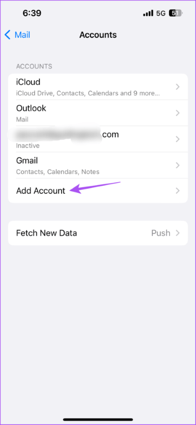 add-account-mail-app-settings-iphone-473x1024-1 أفضل 7 طرق لإصلاح عدم مزامنة تطبيق Mail مع Outlook على iPhone