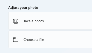 adjust-your-profile-photo-settings-windows-11 أفضل 8 إصلاحات لعدم ظهور صورة الملف الشخصي في Outlook على Windows 11