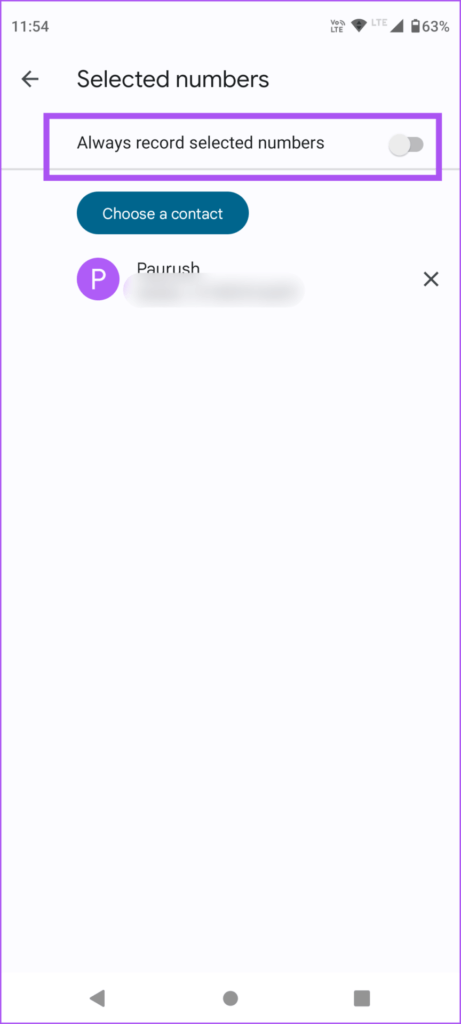 always-record-selceted-contacts-android-461x1024-1 كيفية تسجيل وحذف تسجيلات المكالمات على Android