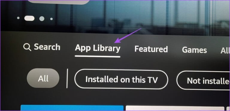 app-library-app-store-fire-tv-stick-4k-768x371-1 أفضل 6 إصلاحات لعدم إمكانية تسجيل الدخول إلى Apple TV على Amazon Fire TV Stick 4K