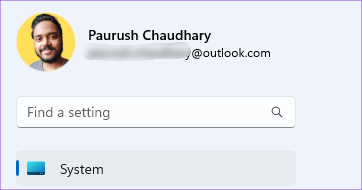 check-microsoft-account-address أفضل 8 إصلاحات لعدم ظهور صورة الملف الشخصي في Outlook على Windows 11