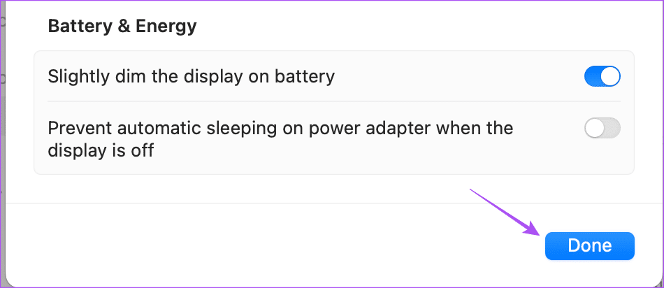 confirm-display-settings-mac أفضل 7 إصلاحات لعدم طلب نظام التشغيل Mac كلمة مرور بعد الاستيقاظ من النوم