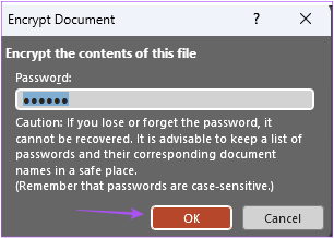 confirm-remove-password-ppt-windows كيفية إضافة كلمة مرور إلى عرض تقديمي من Microsoft PowerPoint على Windows و Mac