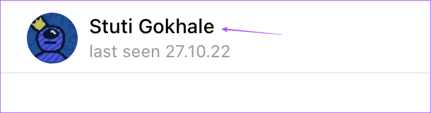 contact-name-telegram-mac كيفية تعيين صورة ملف تعريف مخصصة لجهات الاتصال على Telegram على سطح المكتب والجوال