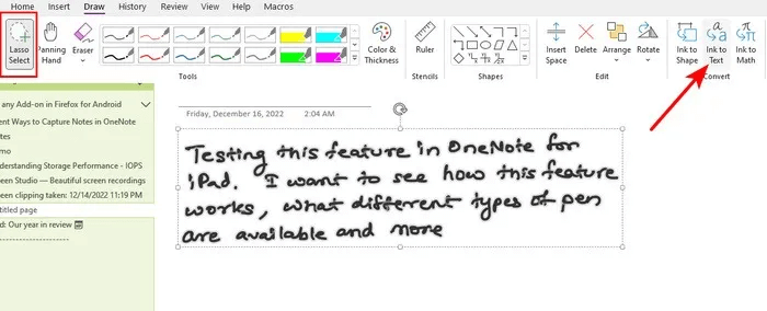 5 طرق لالتقاط المعلومات في OneNote - %categories